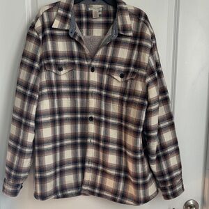 Plaid Shirt Jacket for Men